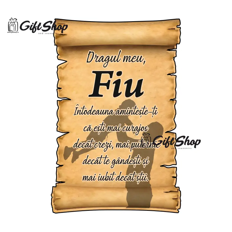Dragul meu fiu,,,, magnet frigider mgs091v